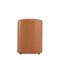 Manhattan Comfort Anna Round Faux Leather Dining Chair in Saddle - Set of 2 2-DC059AR-SA - alternate 7